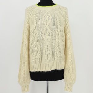 LEVI'S AVA‎ KNIT CABLE MULTI-COLOR SWEATER